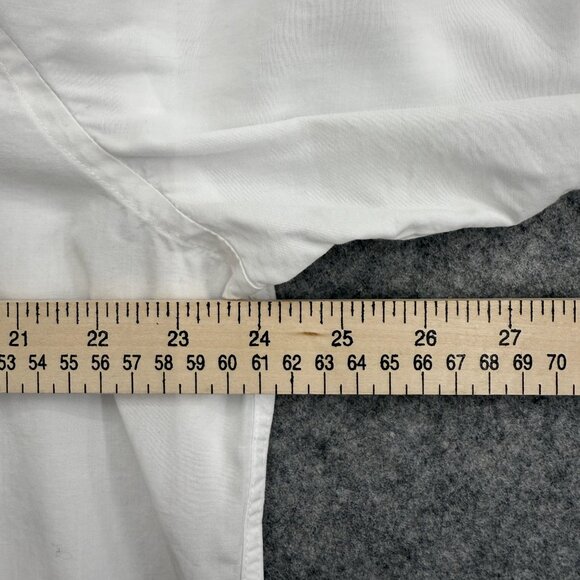 Calvin Klein Men's Active Performance Dress Shirt White 16-16.5 36/37, Size L - Picture 8 of 12